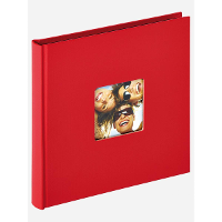 Walther+ design FA 199 R Fotoalbum (b x h) 18 cm x 18 cm Rood 30 bladzijden