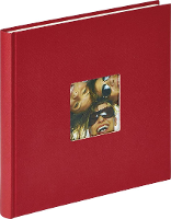 Walther+ design FA 205 R Fotoalbum (b x h) 26 cm x 25 cm Rood 40 bladzijden