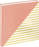 Walther+ design FA 237 R Fotoalbum (b x h) 26 cm x 25 cm Roze 50 bladzijden