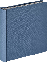 Walther+ design FA 308 L Fotoalbum (b x h) 30 cm x 30 cm Blauw 100 bladzijden