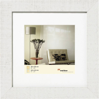 Walther+ design HO220V Wissellijst Papierformaat: 20 x 20 cm (b x h) 245 mm x 247 mm Wit