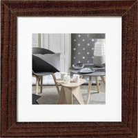 Walther+ design HO440N Wissellijst Papierformaat: 40 x 40 cm Bruin