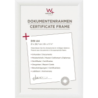 Walther+ design KP130W Wissellijst Papierformaat: DIN A4 (b x h x d) 23.80 X 32.80 X 1.70 Cm Wit