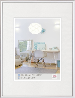 Walther+ design KV040S Wissellijst Papierformaat: 30 x 40 cm Zilver