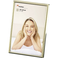 Walther+ design WD015G Wissellijst Papierformaat: 10 x 15 cm Goud