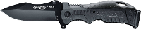 Walther P99 Knife 5.0749 Outdoormes Met holster, Met goede grip Zwart