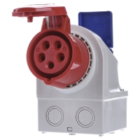 Walther Werke 114 114 CEE wandcontactdoos 16 A 5 polig 400 V 1 stuk(s)