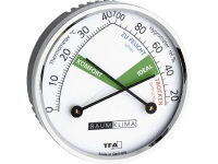 TFA Dostmann 45.2024 Thermo  en hygrometer Zilver