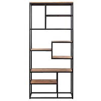Wandmeubel Logan   mangohout   180x80x40 cm   Leen Bakker