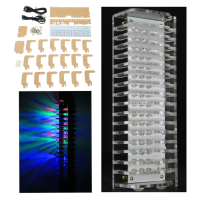 WDT10160 LED licht, eenrijige ademhalingsmuziekspectrumset