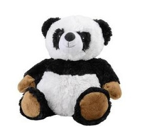 Warmies Magnetronknuffel Panda 23cm