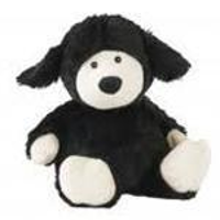 Warmies Magnetronknuffel Zwart Schaap 32cm