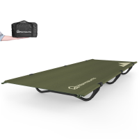 WARMOUNTS Compacte Campingbedden Pro, 360° Grip Lock Octrooistructuur voor 60 Sec Set, Opvouwbaar Campingbed van 30