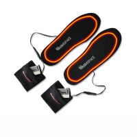 WARMSPACE USB Elektrisch Verwarmde Inlegzolen Eenvoudige Vrouwen Mannen Verwarming Kussen Winterse Inserts Oplaadbare Sc