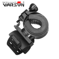 Warsun 18650 Flashlight Mount Holder Clip Led Bicycle Bike Torch