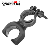 Warsun 26650 Flashlight Mount Holder Clip Led Bicycle Bike Torch