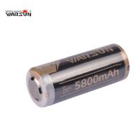 Warsun Icr26650 5800mah 3.7V Upgrade Li On Rechargeable Battery