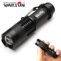 Warsun Xp E 7w 140 Lumens 3 Modes Zoomable Led Flashlight 1xaa