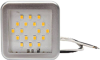 WAS LED interieurverlichting 989 LW11 LED 12 V (b x h x d) 55 x 55 x 7 mm