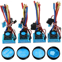 Waterdichte 45A 60A 80A 120A Brushless ESC Elektrisch voor 1/8 1/10 1/12 RC Auto Onderdelen