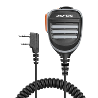 Waterdichte Handmicrofoon Schoudermicrofoon Handmicrofoon Universele K Head voor Baofeng Walkie Talkie