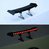 Waterdichte LED Zonne energie Achterspoiler met StaWaarschuwingslamp Universele Auto Achterlicht Flitsende Slimme Sensor