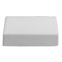 Waterdichte matrasbeschermer molton   wit   70x150 cm   Leen Bakker