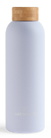 Waterdrop Stalen Fles Pastel Purple Matt 600ml