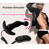 Waterproof 10 Mode Silicone Butt Vibrating Anal Plug Sex Toy
