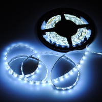Waterproof 24w 6500k 1700lm 300x3528 Led White Light Flexible Strip