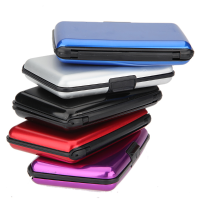 Waterproof Business Id Credit Card Aluminum Metal Case Box