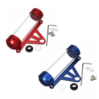 Waterproof Metal Tax Disc Tube Holder For Motorbike Scooter Moped