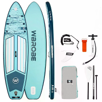 WaveRite 335*81*15CM Opblaasbare Stand Up Paddle Board Laadcapaciteit tot 200kg Ultra Light SUPBoard Voor Solo Avontuur