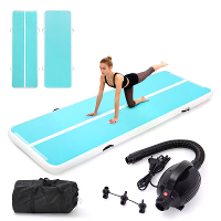 WaveRite 3M Gymnastiekmat Lucht Tumbling Yoga Track Opblaasbare Matras All Purpose 10FT voor Thuis/ Sportschool/ Park/ T