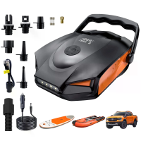 WaveRite 50 PSI Paddleboard Pomp Elektrische Draagbare Hoge Druk iSUP Pomp Twee fasige Opblaastijd Automatische Uitschak