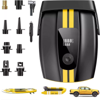 WaveRite 50PSI Peddelboard Pomp Elektrische Draagbare ISup Pomp met Auto Uit Uit 9 Modi Peddelboard Pomp voor Stand Up P