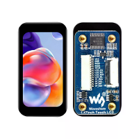 Waveshare 1,47 inch LCD schermmodule 172x320 capacitieve aanraakpaneel IPS scherm SPI I2C interface Raspberry Pi ESP32