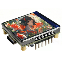 ESP32 C6 LCD ontwikkelbord 1,3 inch IPS scherm 240x240 weergave 262K kleur ST7789 driver Wi Fi 6 BLE 5 met micro SD slot