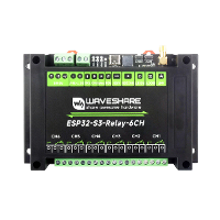 ESP32 S3 Industriële 6 Kanaals RS485 Relaismodule IOT WiFi Bluetooth Onboard Pico HAT Interface met Ingebouwde Beschermi