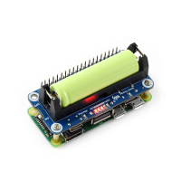 Lithiumbatterij uitbreidingskaart voor Raspberry Pi 5V Gereguleerde output Bi directioneel snel opladen