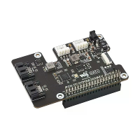 Waveshare PCIe naar SATA adapter Dubbele Kanaal SATA Gen3 Compatibel voor Raspberry Pi 5 Plug and Play Hoge Snelheid Ops