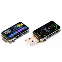 RP2350 1,47 inch Display Ontwikkelbord 172×320 262K Kleur Kleurige RGB LED Dual core & Dual architectuur Microcontroller