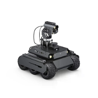UGV Rover ROS2 Kit Open source 6 Wielen 4WD AI Robot Dubbele Controllers Computer Vision voor Raspberry Pi 4B / Raspberr
