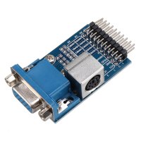 Waveshare® VGA naar PS2 Module Test Module Adapter Development Board Converter Board
