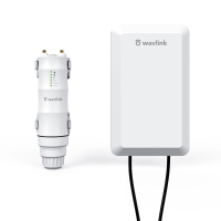 Wavlink Draadloze 2.4GHz 300Mbps Wifi Long Range Outdoor AP/Repeater CPE Kit POE High Gain Antenne WiFi Extender 1.5KM 1