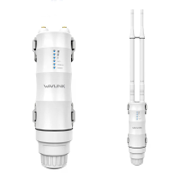 Wavlink N300 Draadloze Buiten WiFi Repeater Router Extender Lange Bereik Toegangspunt met PoE Voeding Waterdicht 2x7dBi