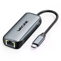 WAVLINK WL NWU340G USB C naar Ethernet adapter 5 Gbps Gigabit Ethernet netwerkadapter hubs voor pc, laptop, computer