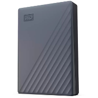 WD My Passport 6 TB, USB C harde schijf USB C 3.2 Gen 1