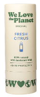 We Love The Planet Fresh Citrus Deodorant Stick