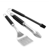 Weber 3 delige Precision barbecueset grillbestek